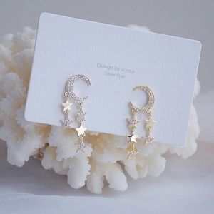 Gold Plated Tassel Earrings
